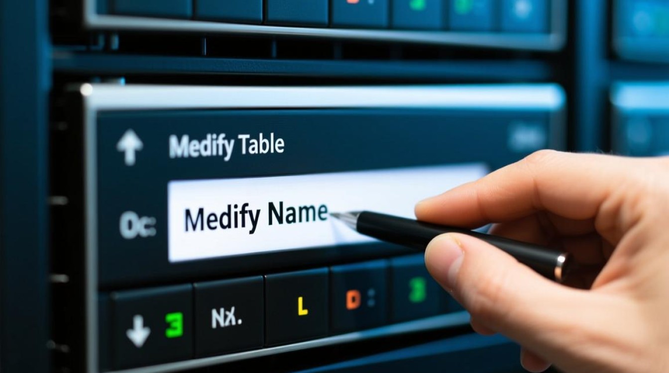 如何安全修改数据库表名称而不影响数据？