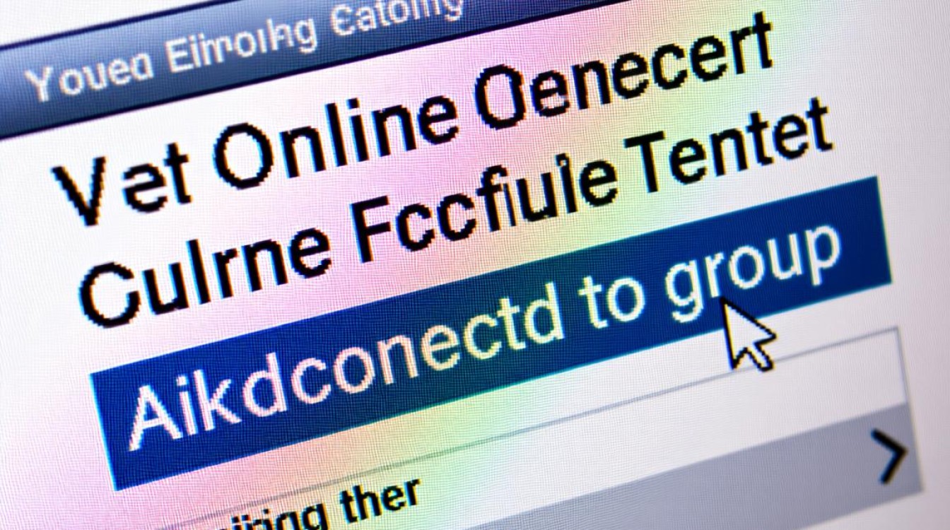 为什么我无法连接到group，解决方法是什么？