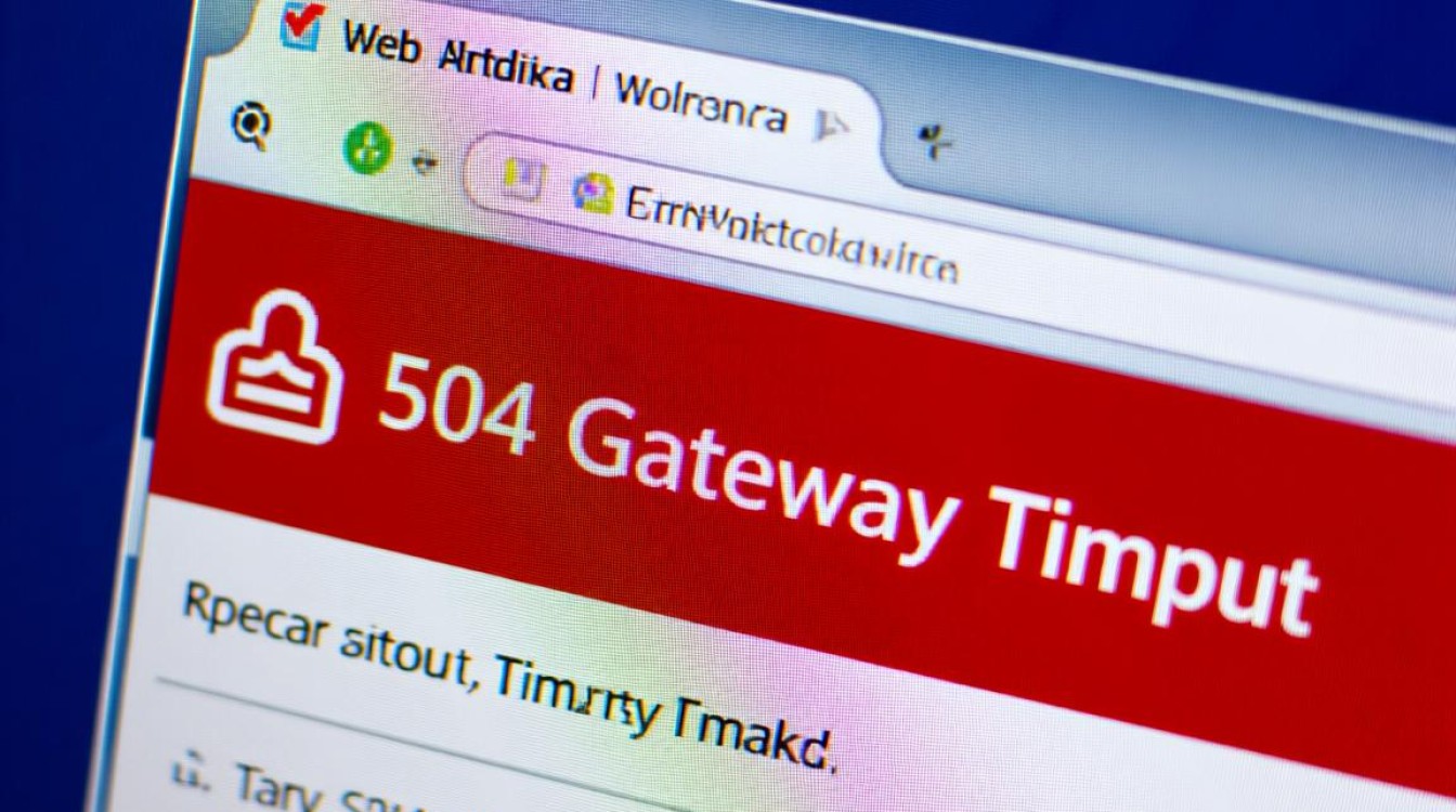 web504报错是什么原因？如何快速解决？