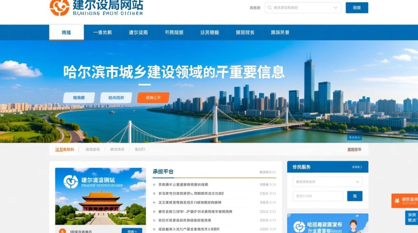 哈尔滨建设局网站能查哪些工程审批信息？