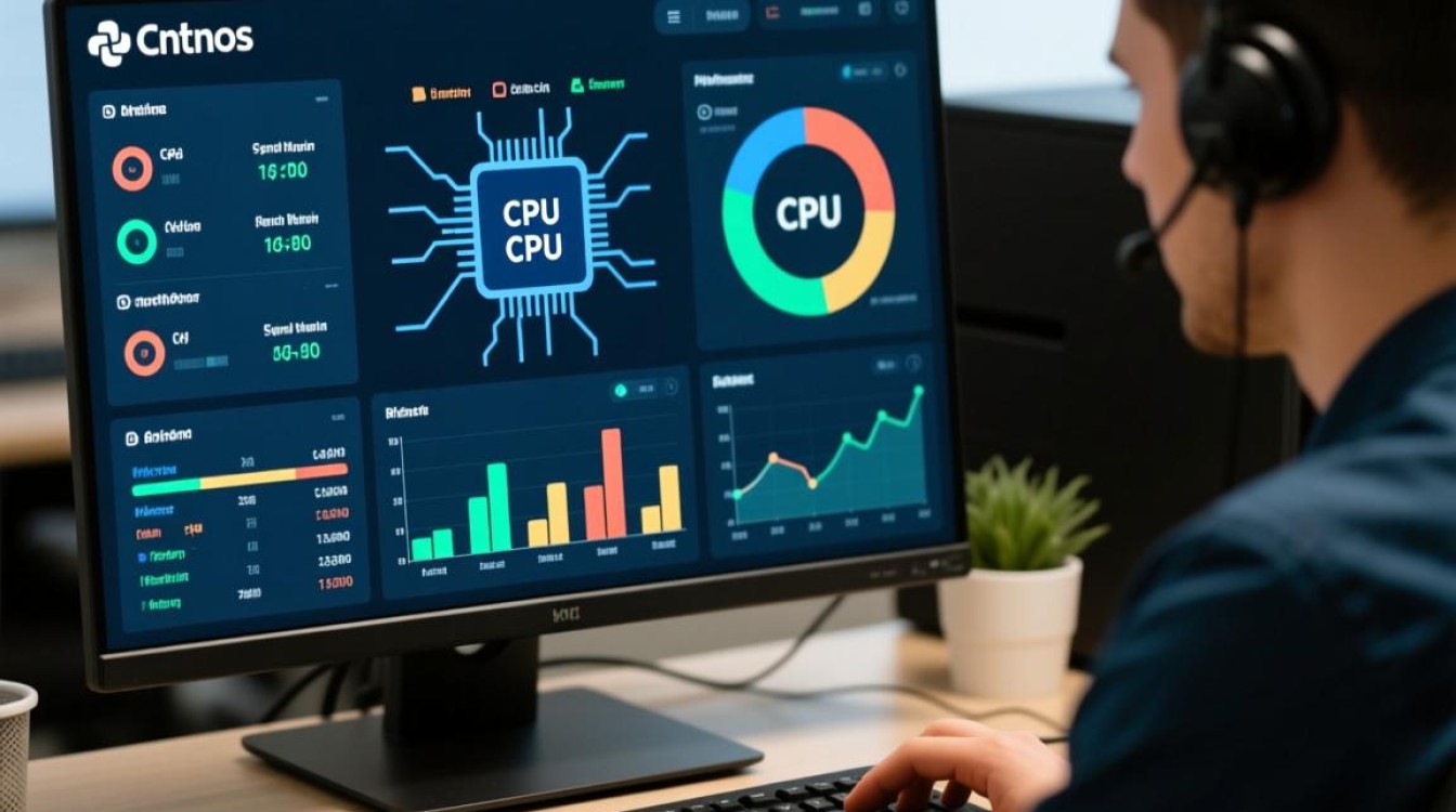 CentOS下如何实时查看CPU详细使用量及各进程占用情况？