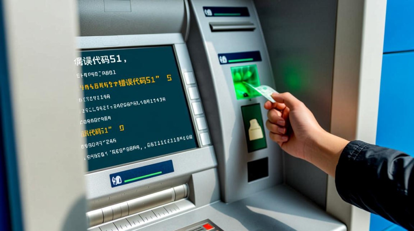 ATM机报错51是什么意思？怎么解决？