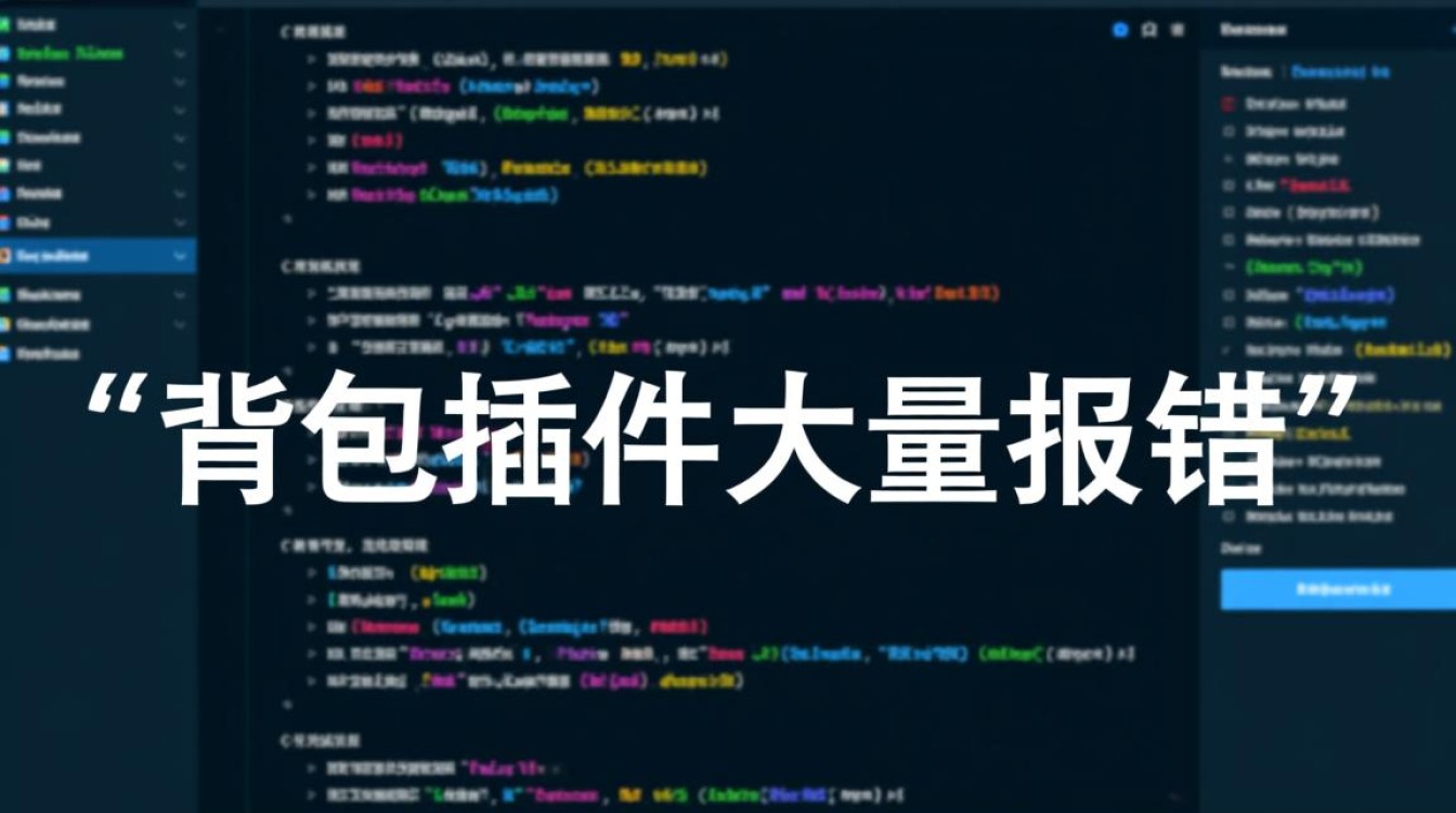 背包插件报错不断?如何快速排查解决插件崩溃问题? 背包插件报错不断?如何快速排查解决插件崩溃问题?
