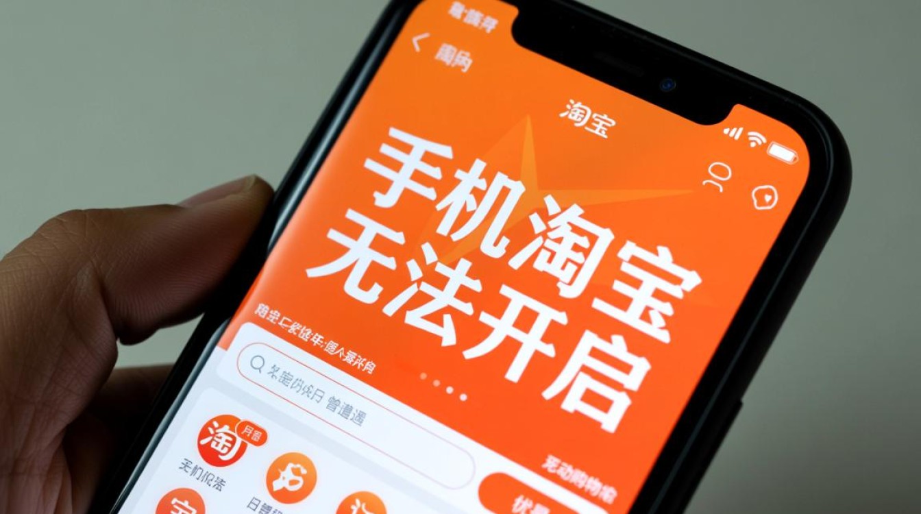 手机淘宝无法开启是什么原因导致的呢? 手机淘宝无法开启是什么原因导致的呢?