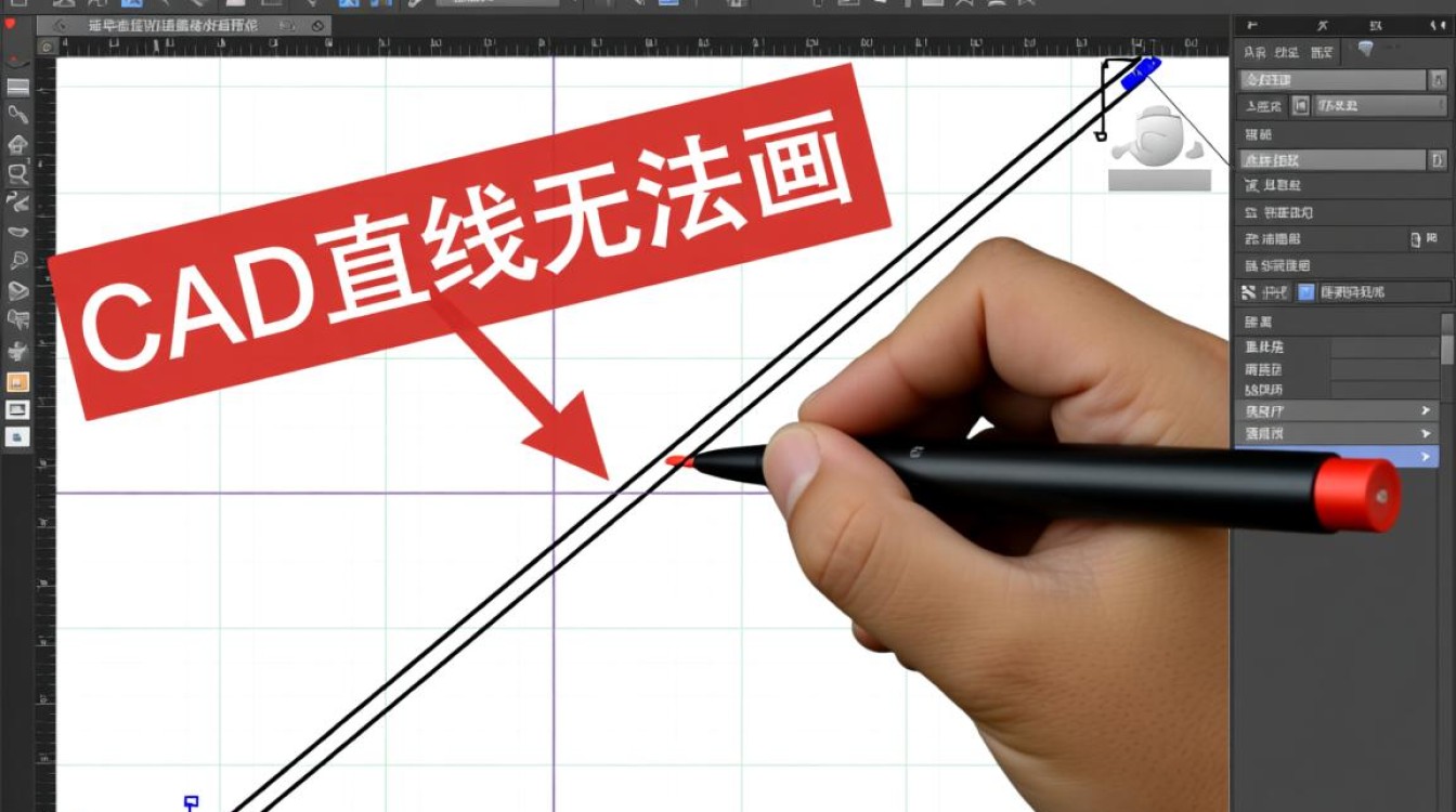 CAD直线无法画是什么原因导致的? CAD直线无法画是什么原因导致的?