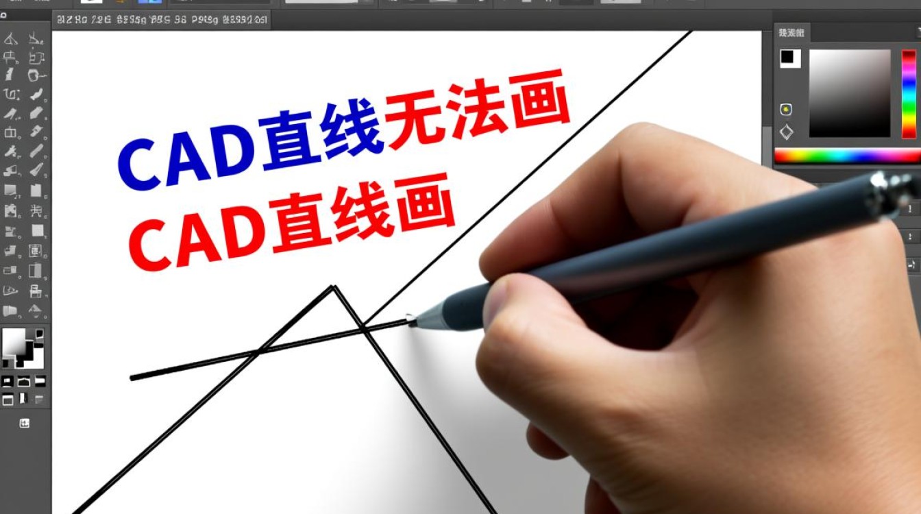 CAD直线无法画是什么原因导致的? CAD直线无法画是什么原因导致的?