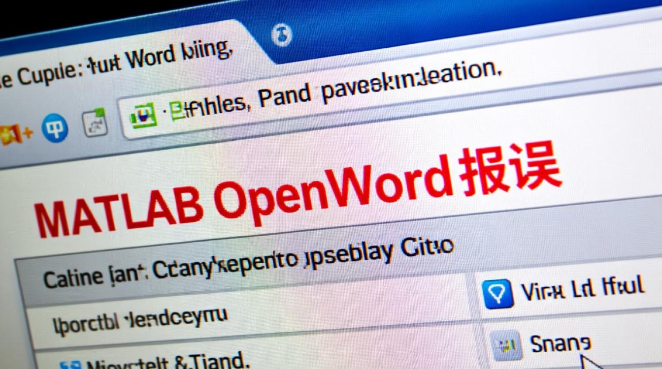 matlab打开word报错怎么办?如何解决常见报错问题? matlab打开word报错怎么办?如何解决常见报错问题?