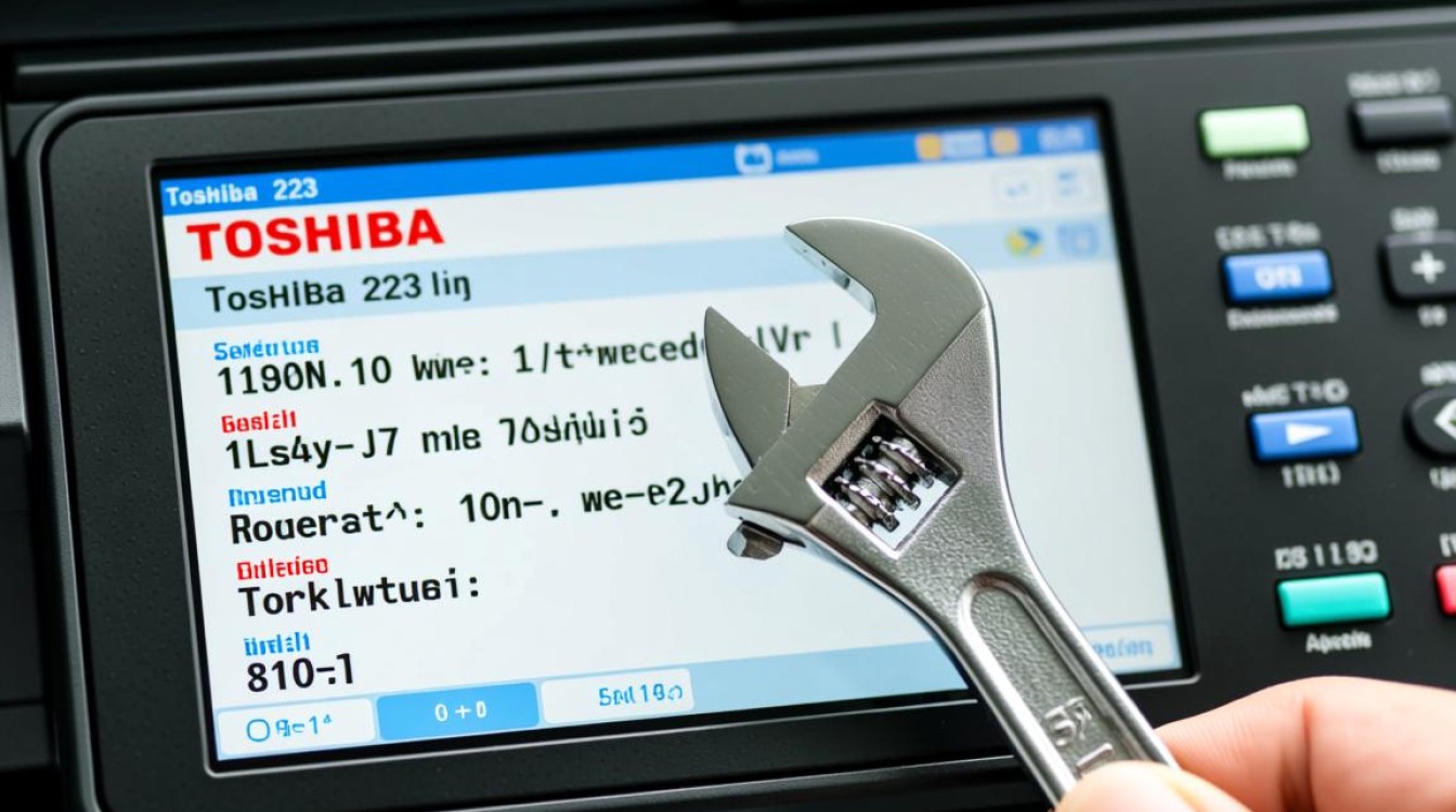 东芝223报错扳手是什么原因？怎么解决？