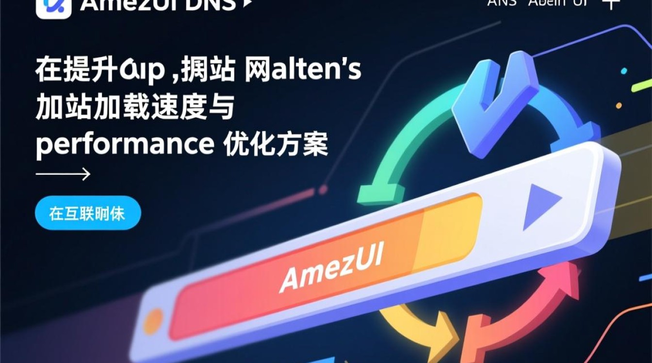 amazeui dns怎么配置才能提升网站加载速度？