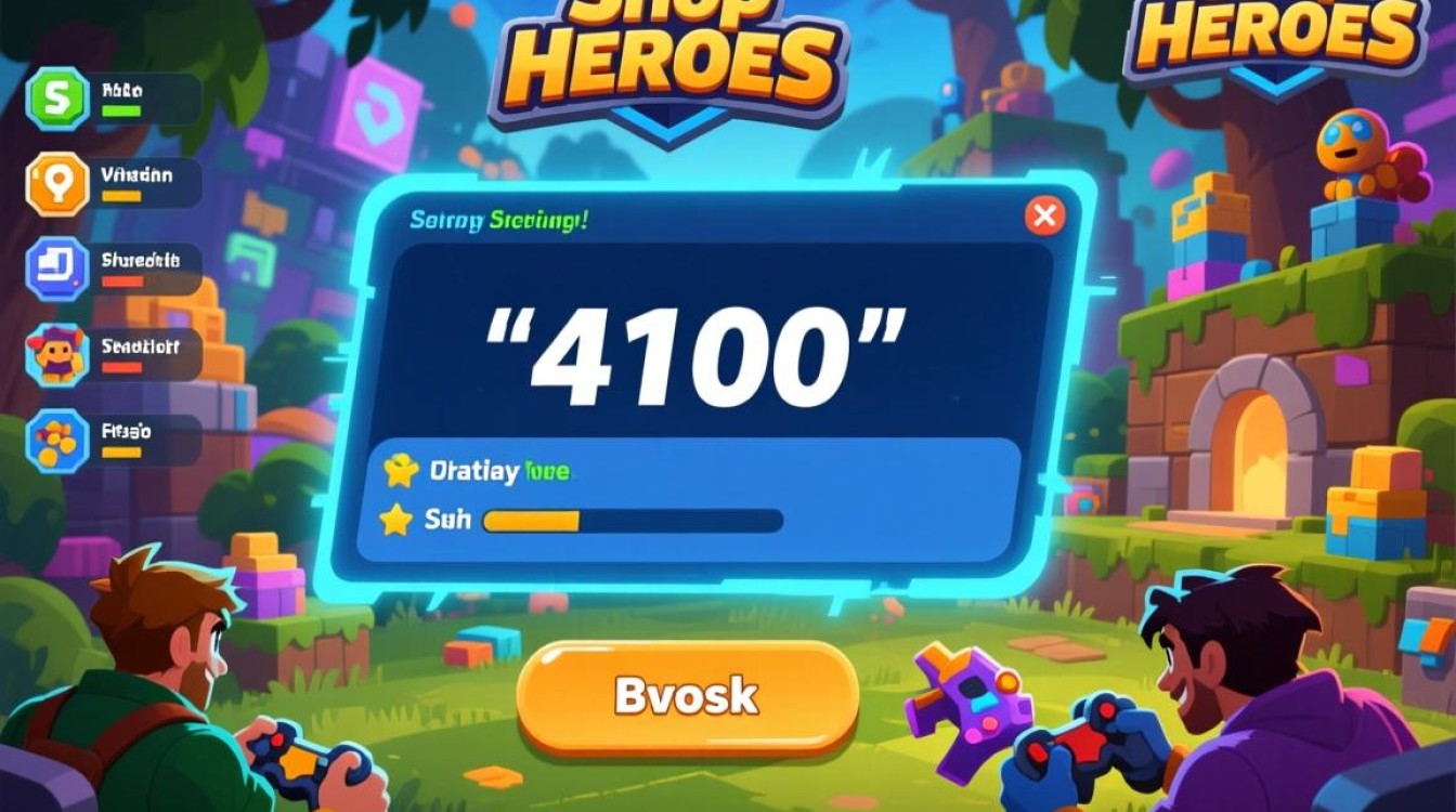 Shop Heroes 4100报错怎么解决？求修复方法！