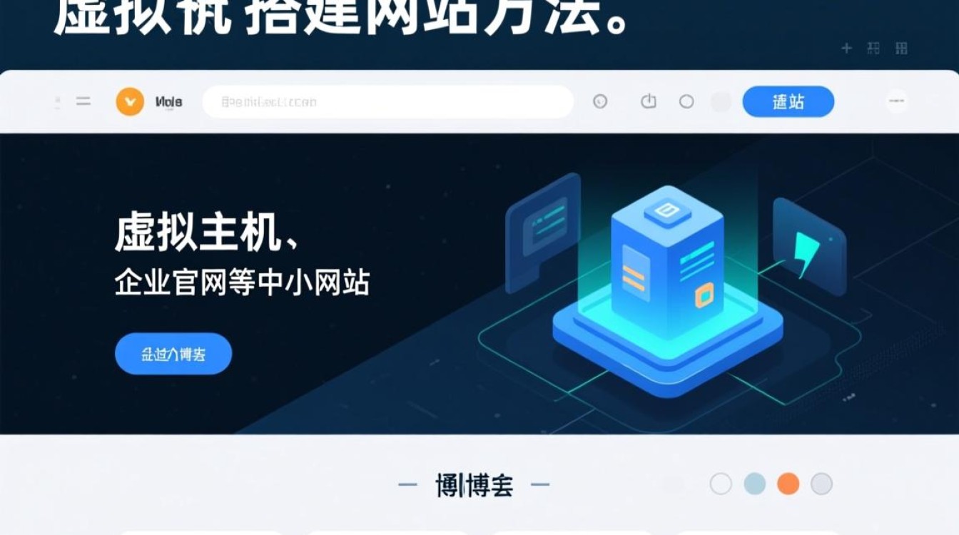 虚拟主机搭建网站方法新手怎么一步步操作？