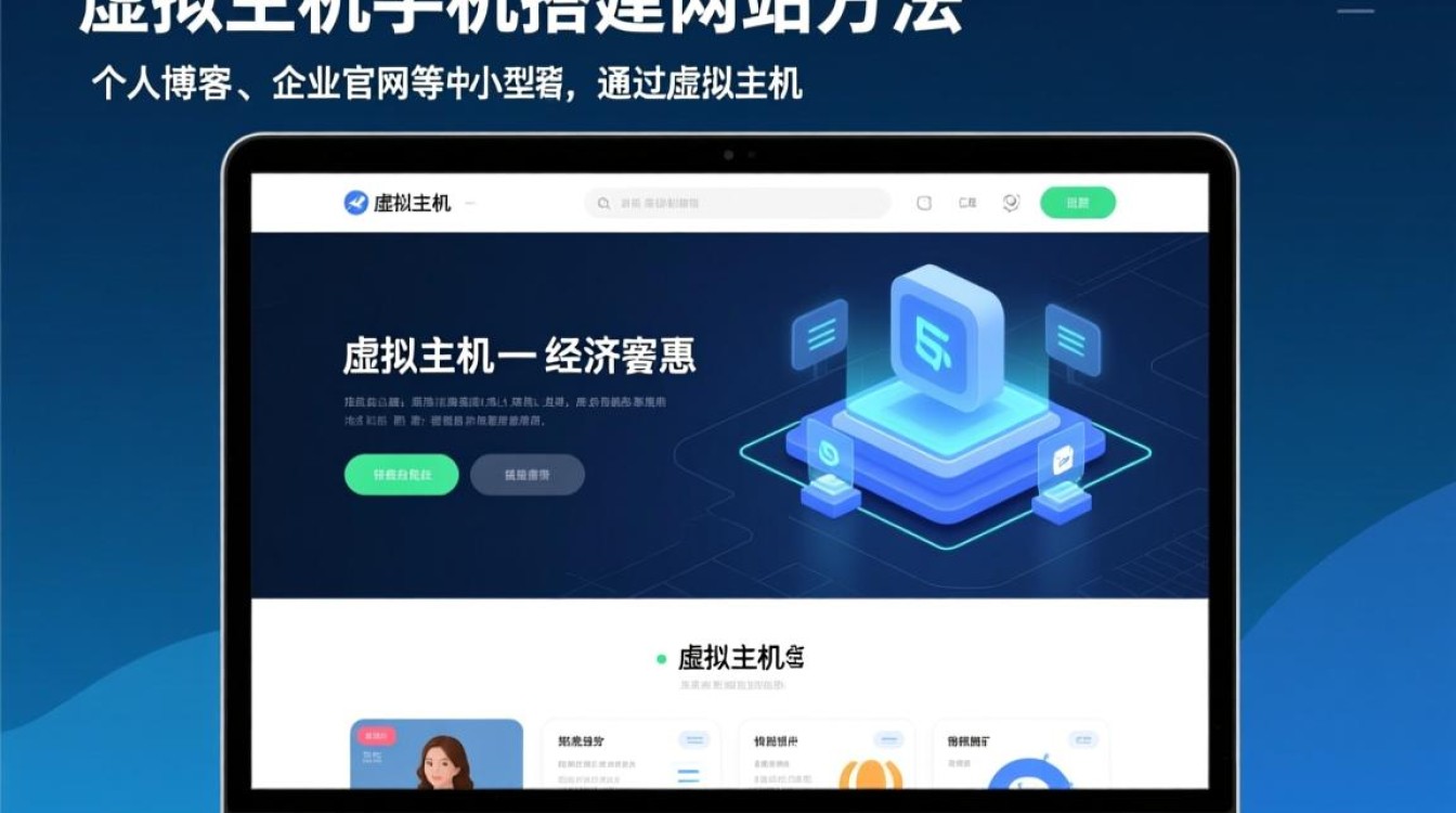 虚拟主机搭建网站方法新手怎么一步步操作？