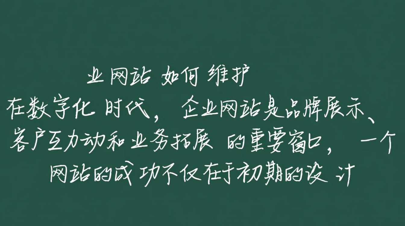 企业网站维护要注意哪些关键点才能高效安全？