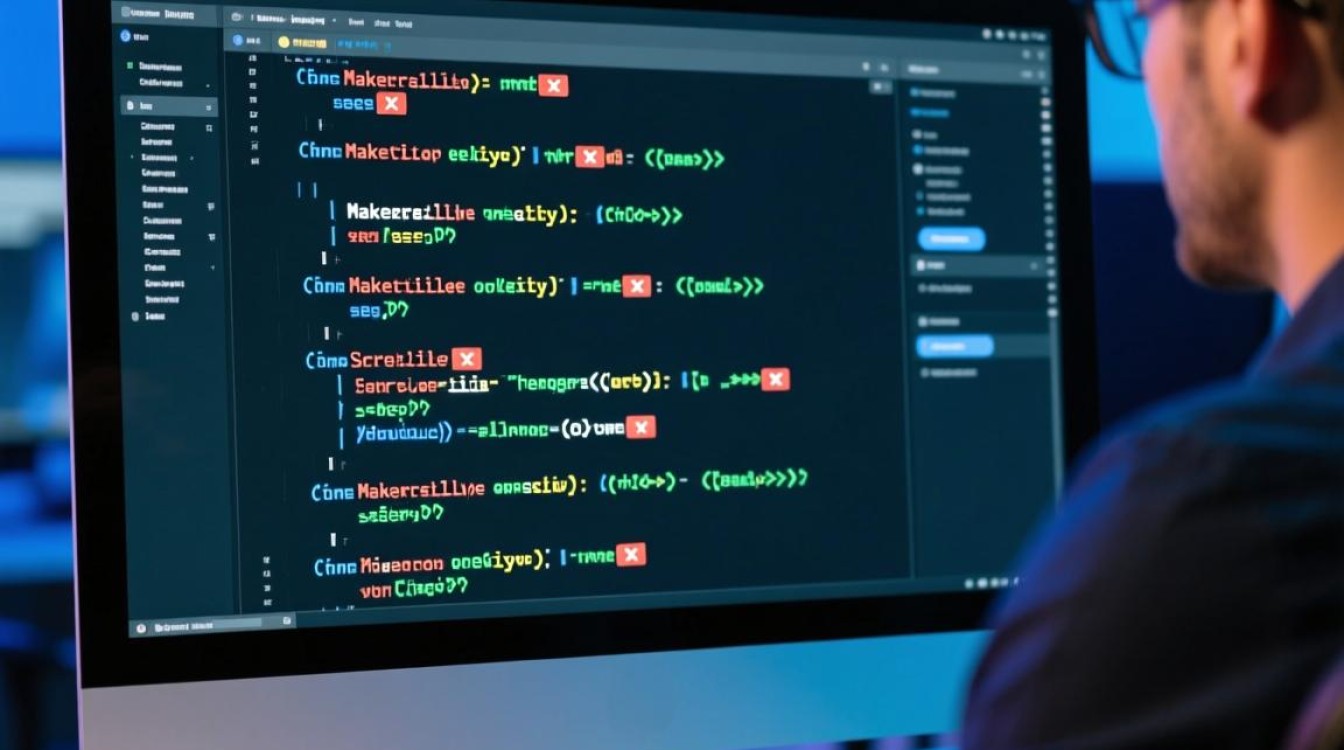 make执行makefile时报错怎么办？