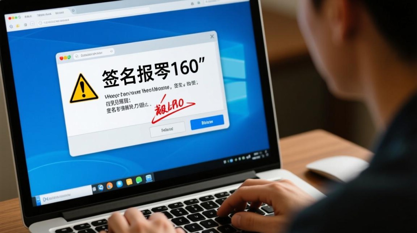 电脑签名报错160怎么办？解决方法是什么？