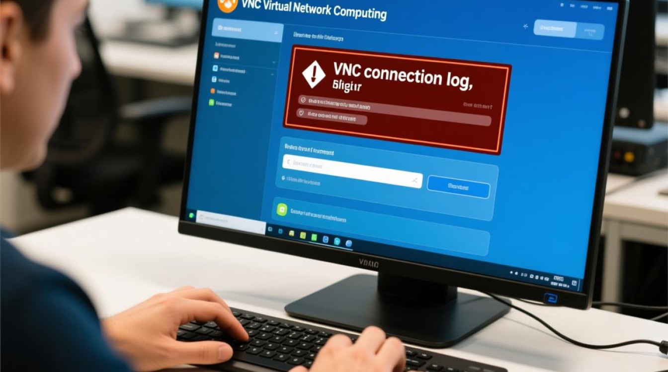 vnc报错connection log是什么原因导致的连接失败？