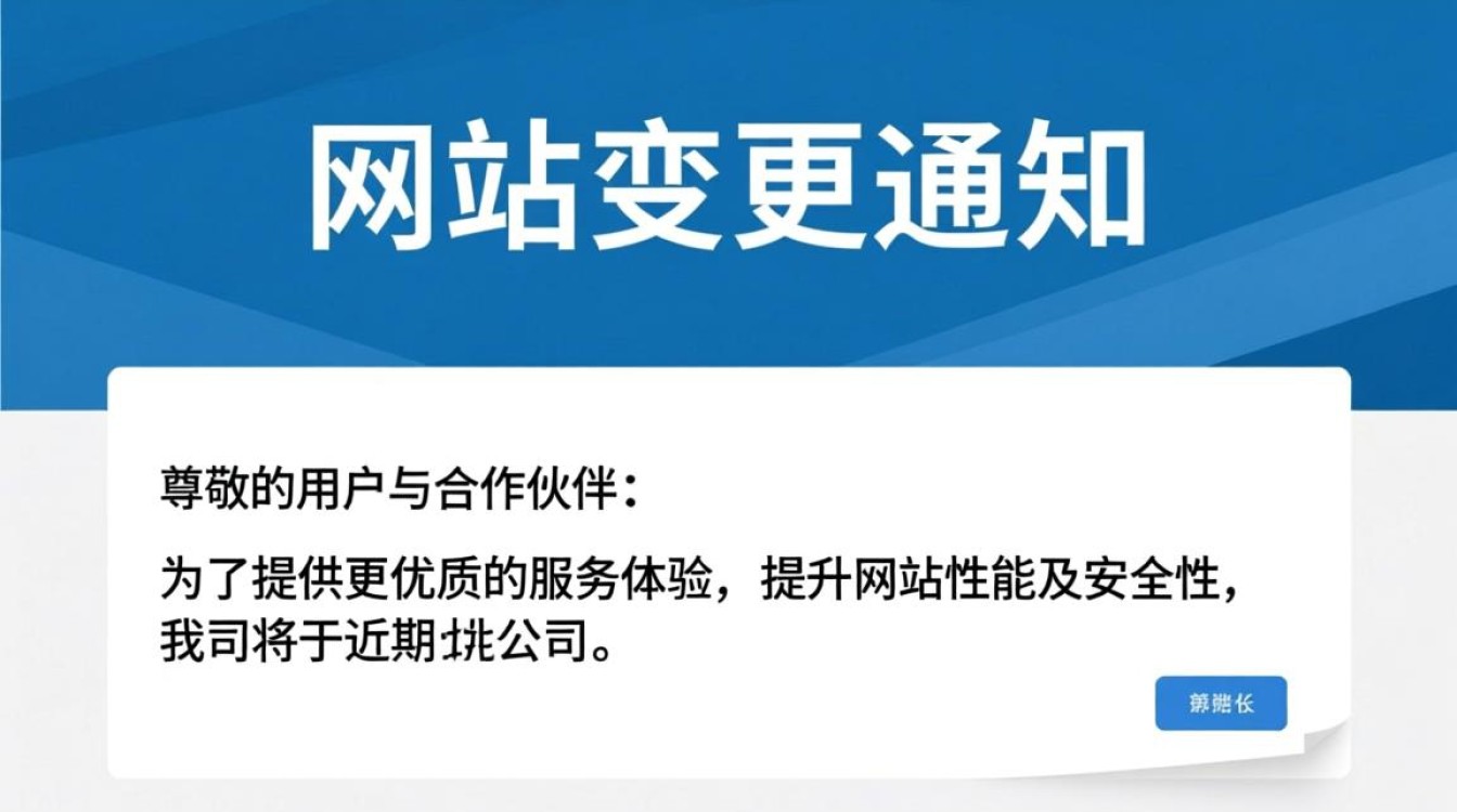 公司网站变更通知?新网址怎么查?对业务有影响吗? 公司网站变更通知?新网址怎么查?对业务有影响吗?