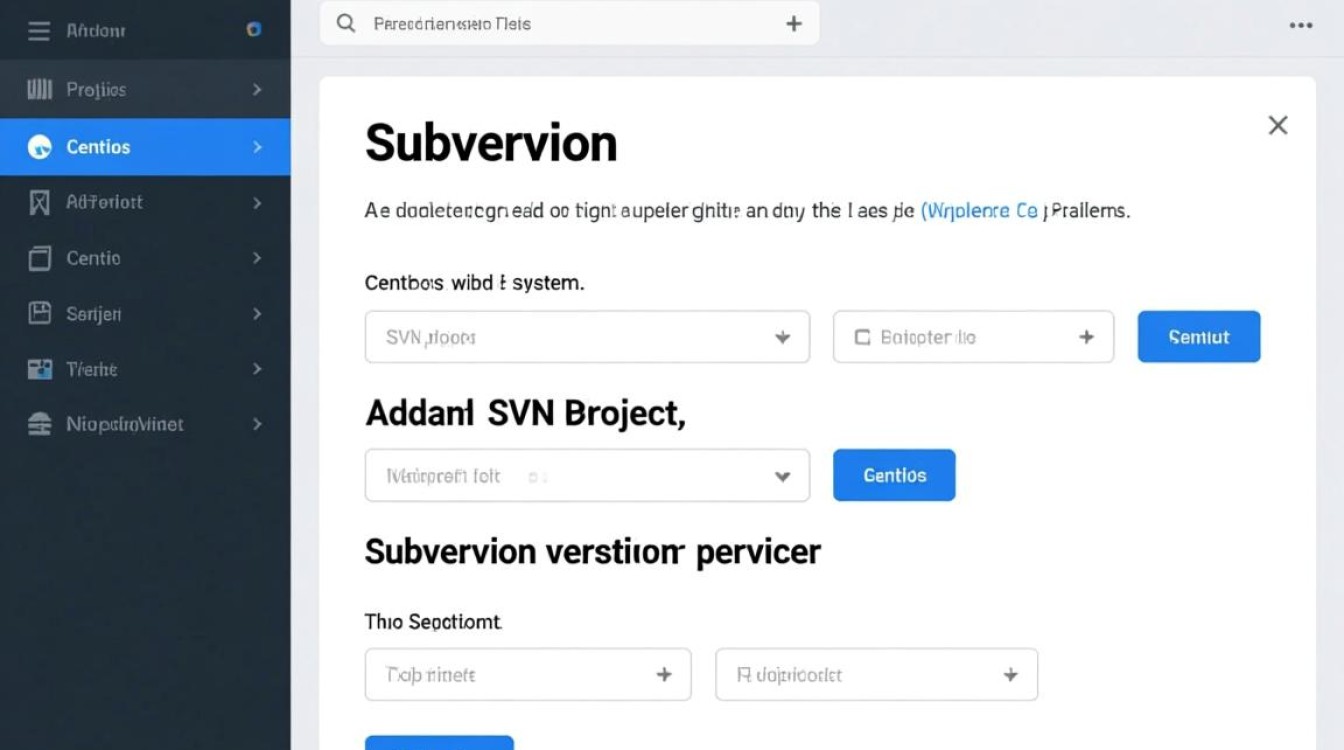 CentOS SVN如何添加新项目?详细步骤有哪些? CentOS SVN如何添加新项目?详细步骤有哪些?