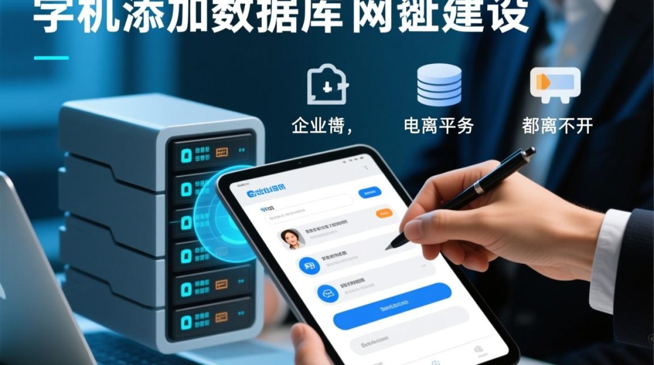 虚拟主机添加数据库的具体步骤和注意事项是什么？