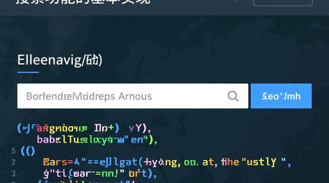 网站搜索功能代码如何实现? 网站搜索功能代码如何实现?