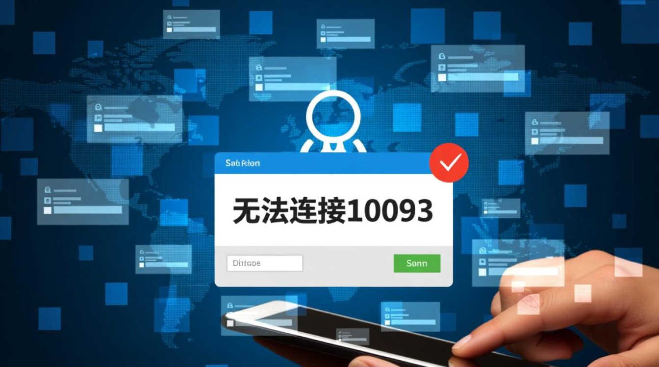 为什么电脑显示无法连接10093错误？