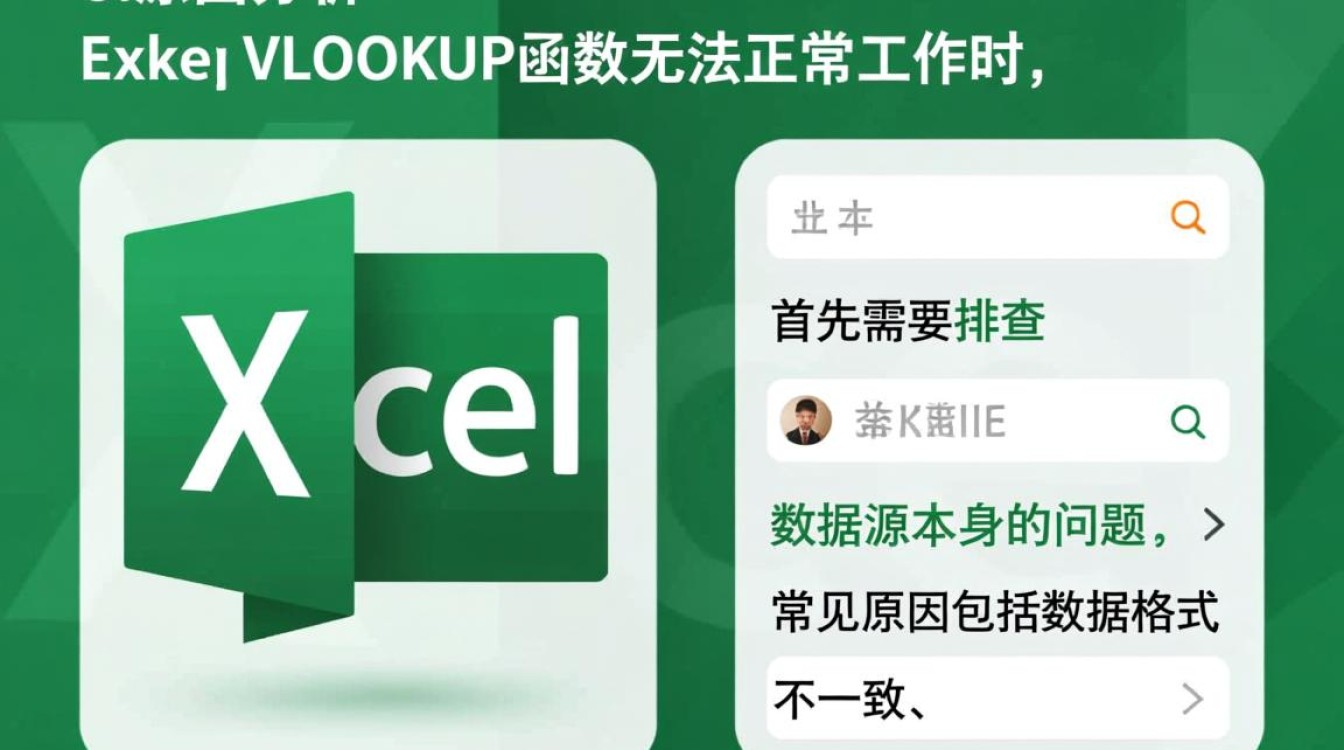 Excel无法VLOOKUP？数据不匹配公式错误怎么解决？