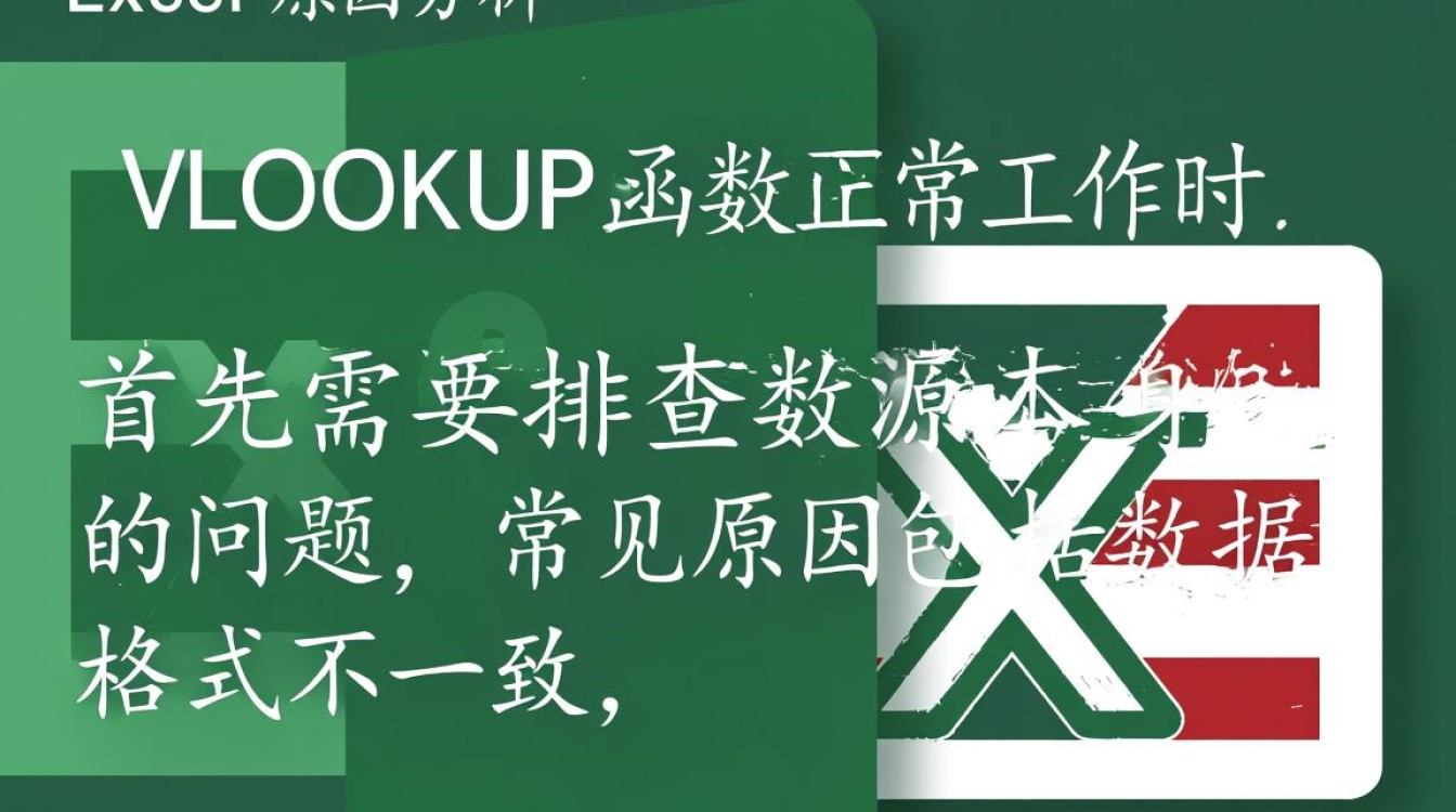 Excel无法VLOOKUP？数据不匹配公式错误怎么解决？