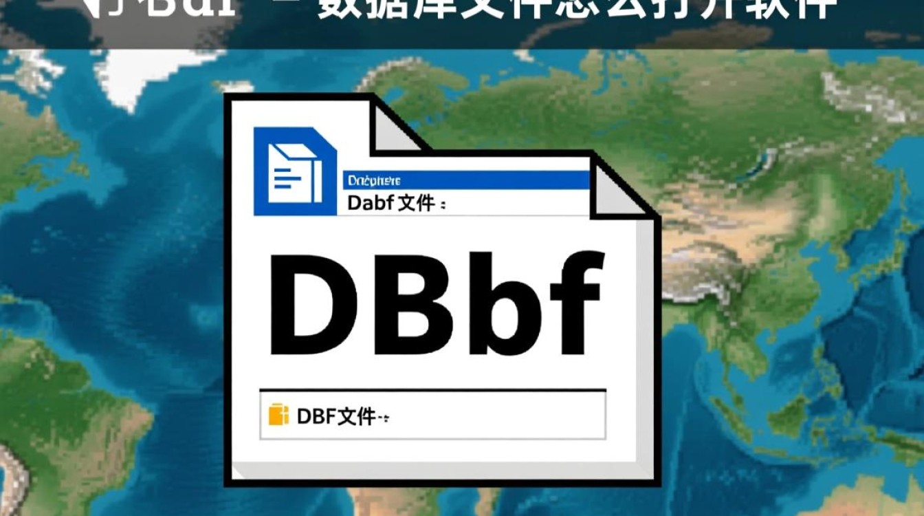 能打开dbf数据库文件的软件有哪些？