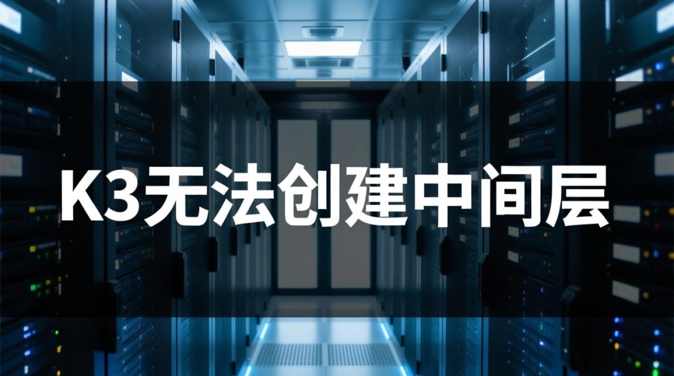 k3无法创建中间层怎么办？解决方法是什么？