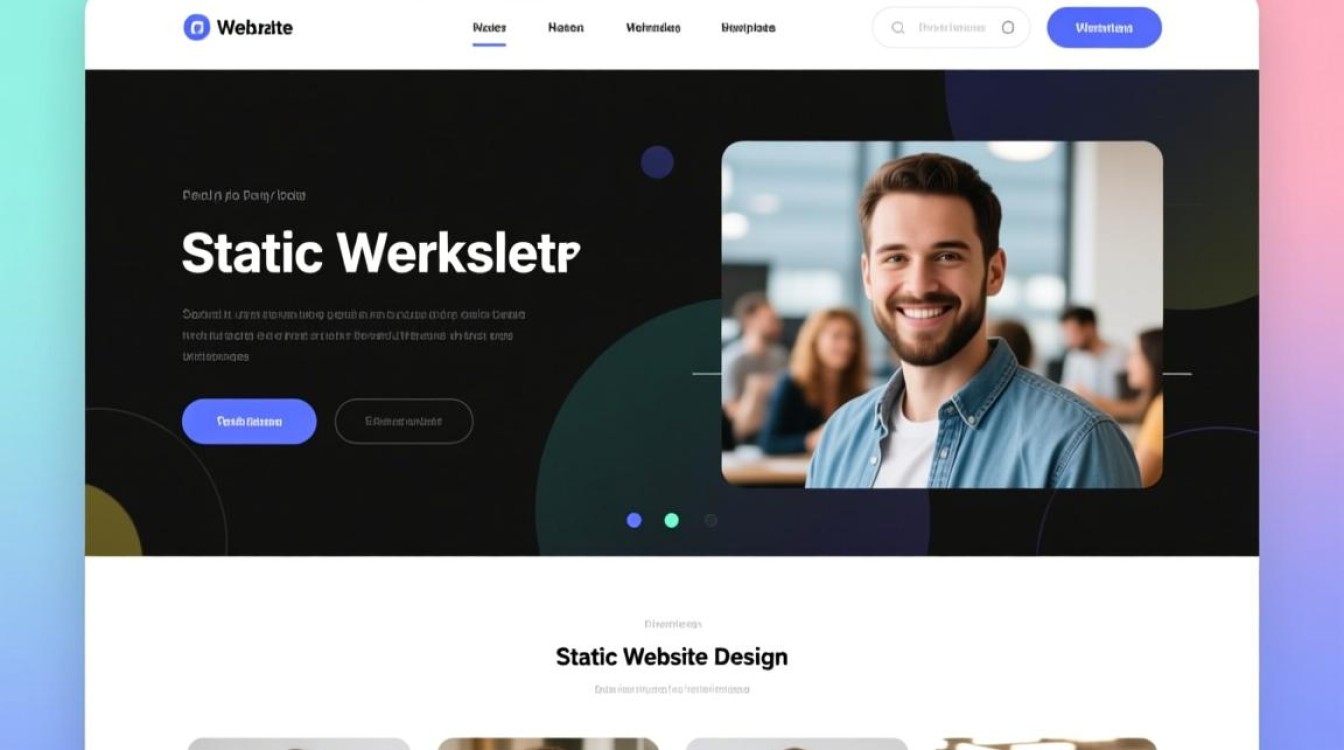 静态展示网站模板如何快速搭建且美观？