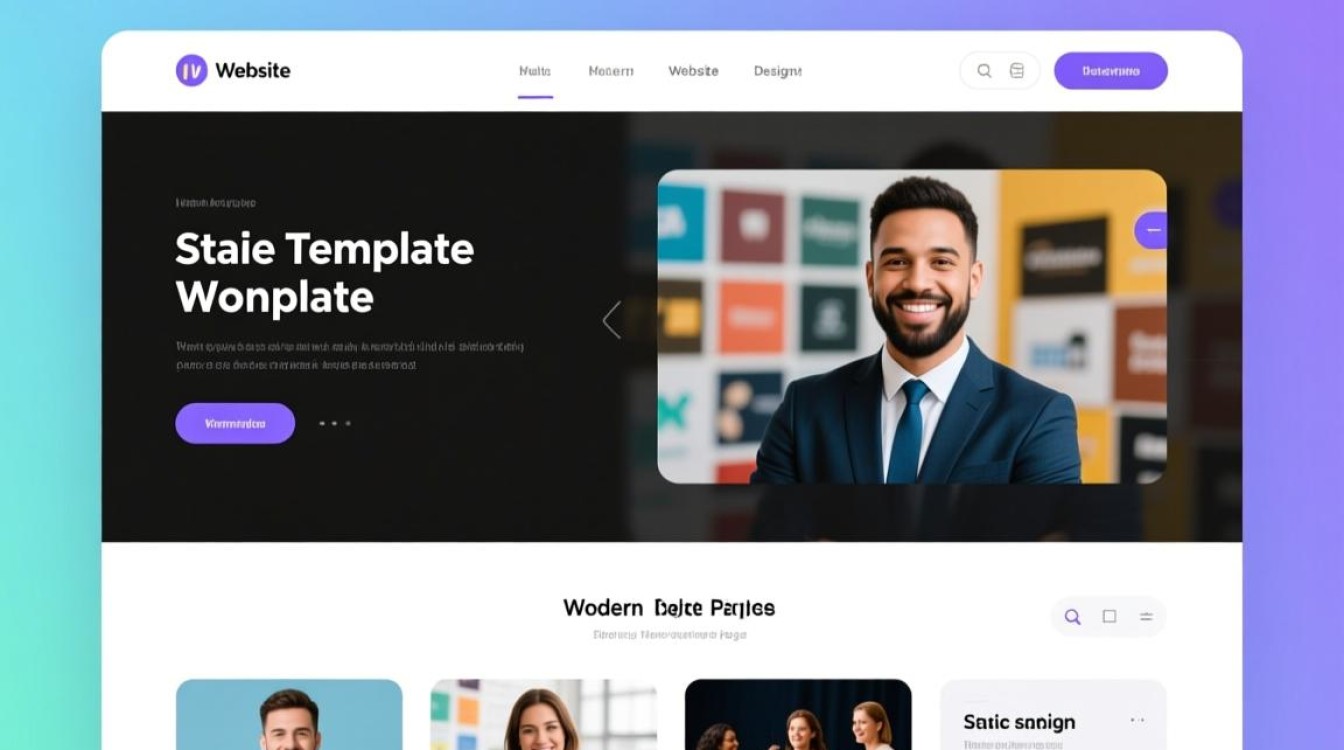 静态展示网站模板如何快速搭建且美观？