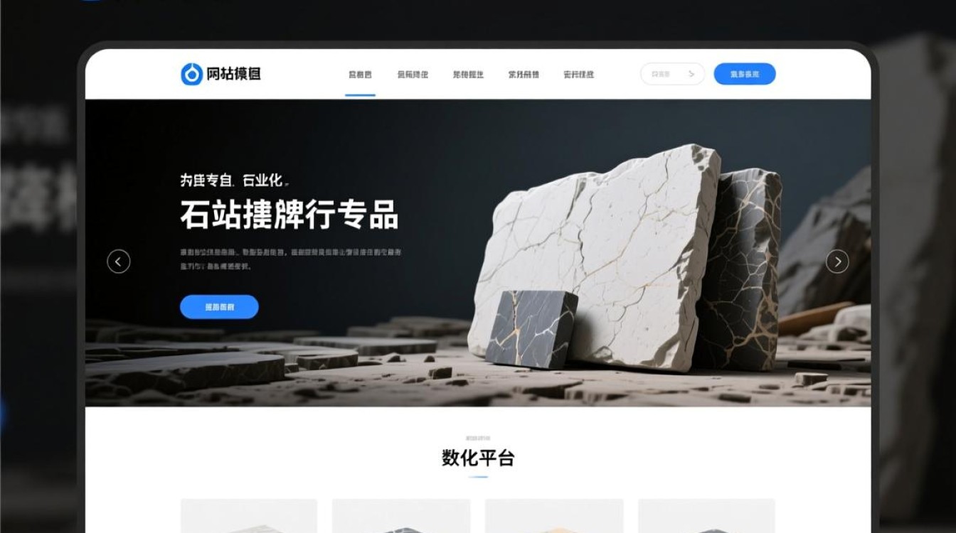 石材网站模板哪个好？怎么选才适合自己？
