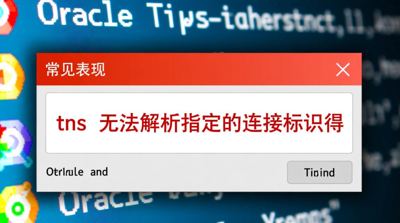 tns 无法解析指定的连接标识符是什么原因导致的？