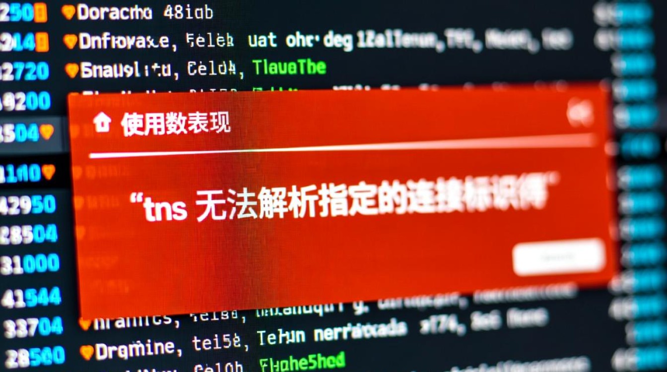 tns 无法解析指定的连接标识符是什么原因导致的？