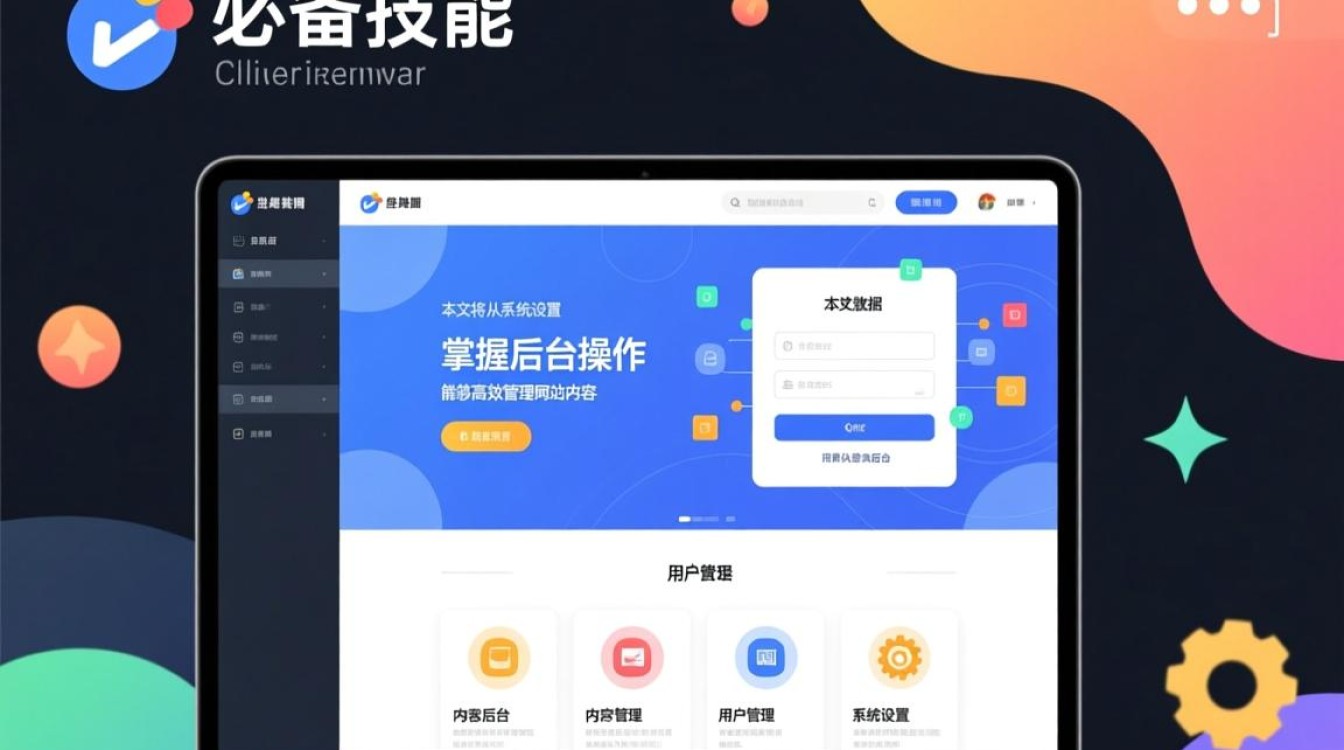 网站后台操作教程，新手如何快速上手？
