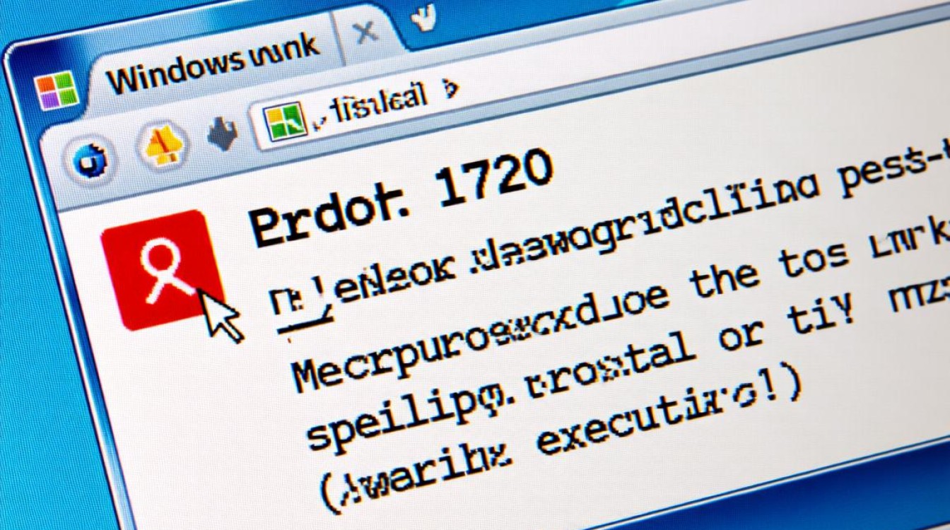 安装软件报错1720怎么办？如何彻底解决Windows安装程序故障？