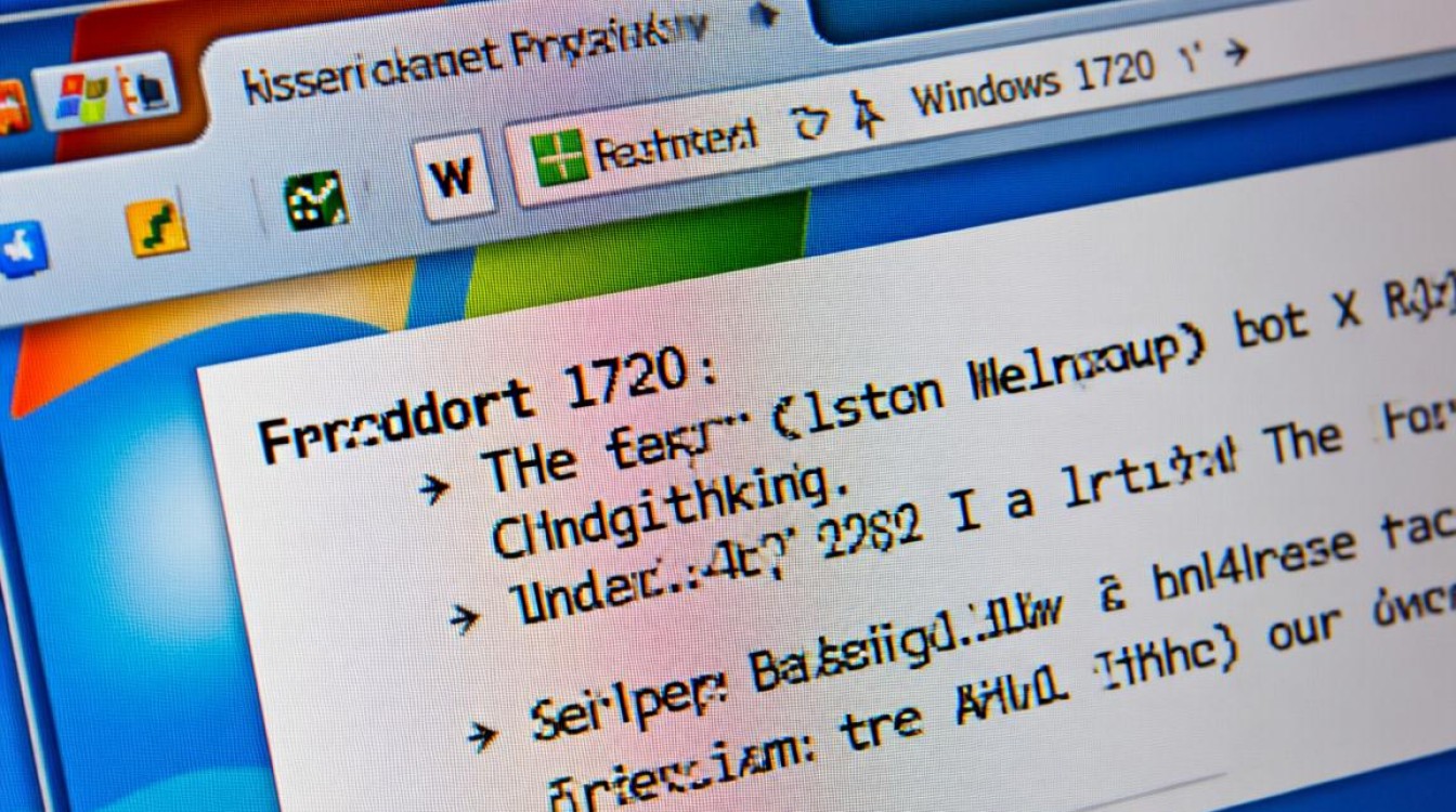 安装软件报错1720怎么办？如何彻底解决Windows安装程序故障？