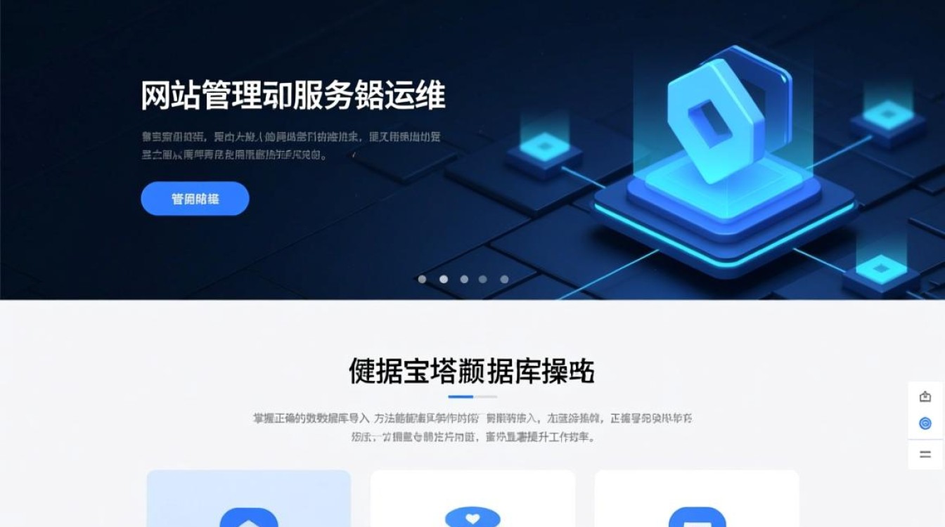 宝塔面板如何导入数据库？详细步骤是怎样的？