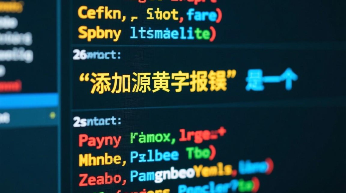 添加源黄字报错是什么原因导致的？