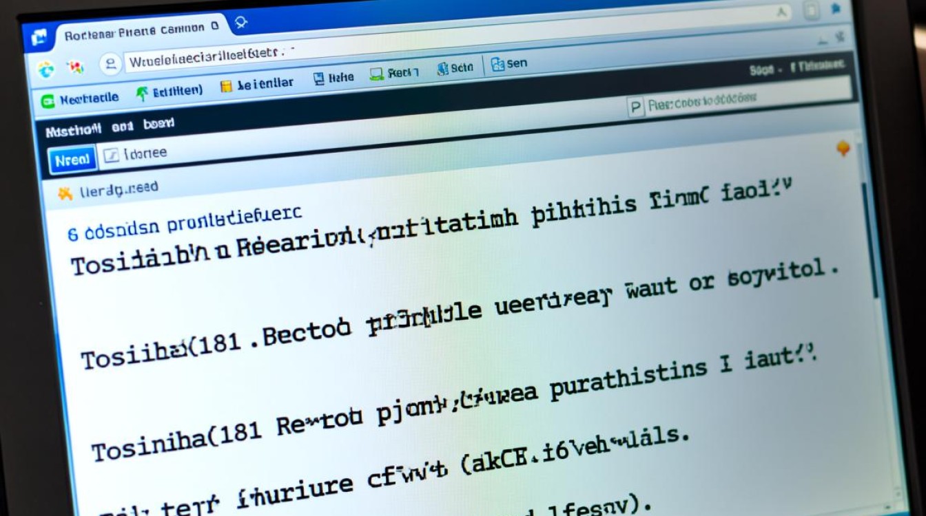 东芝181报错代码是什么原因？如何解决维修步骤？
