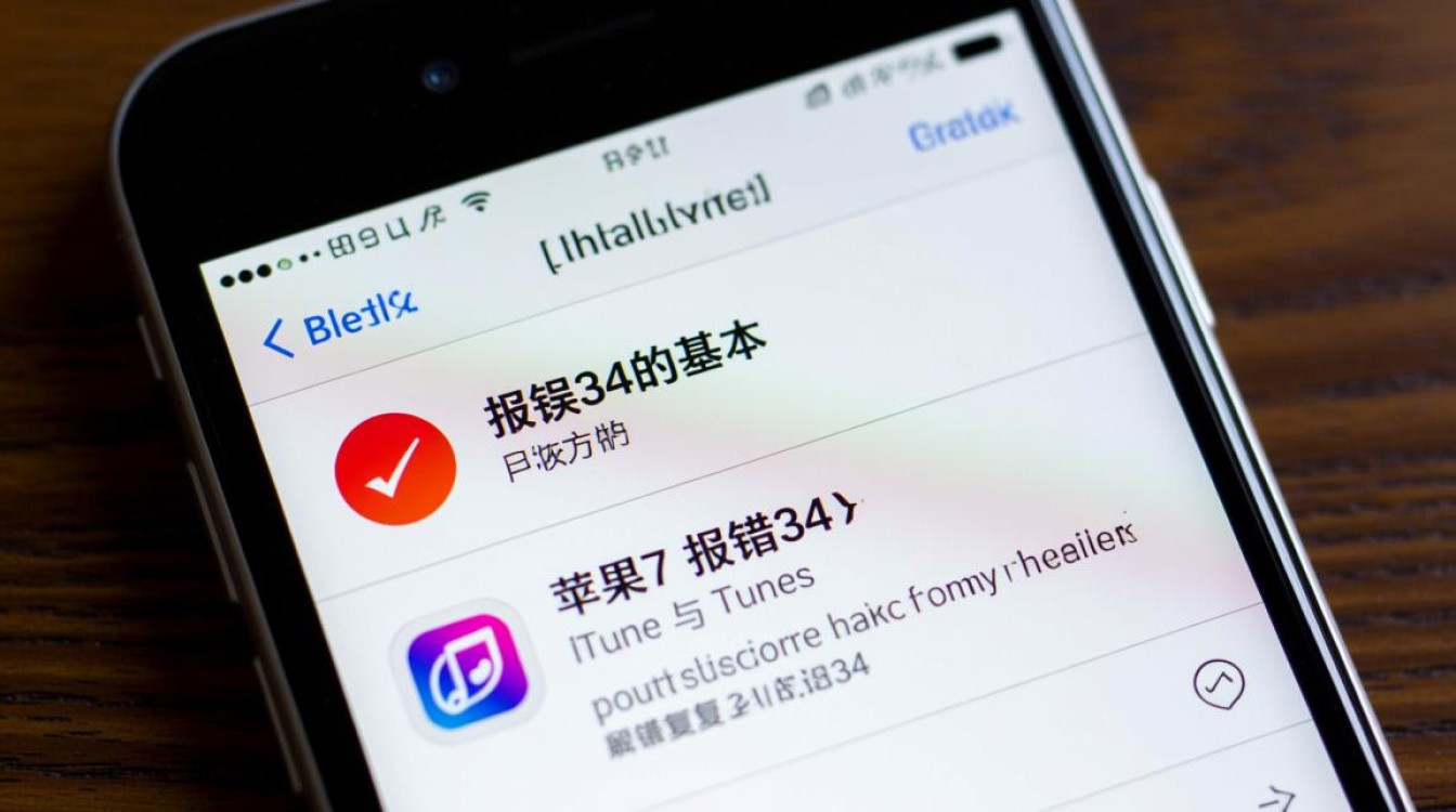 苹果7报错34是什么原因？如何解决？