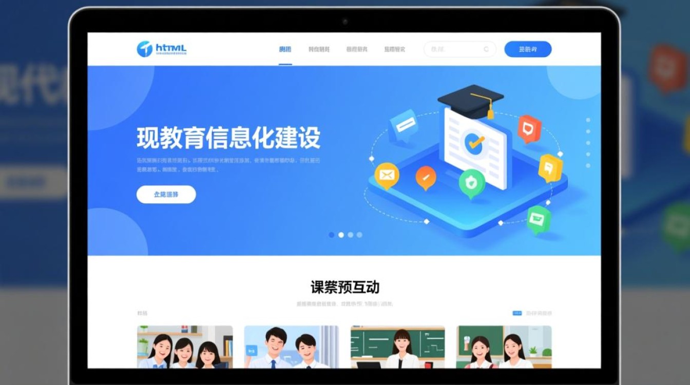 班级网站模板html如何快速搭建与自定义？