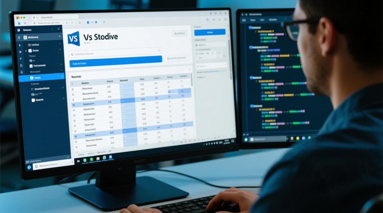 在VS中操作数据库的具体步骤是什么？