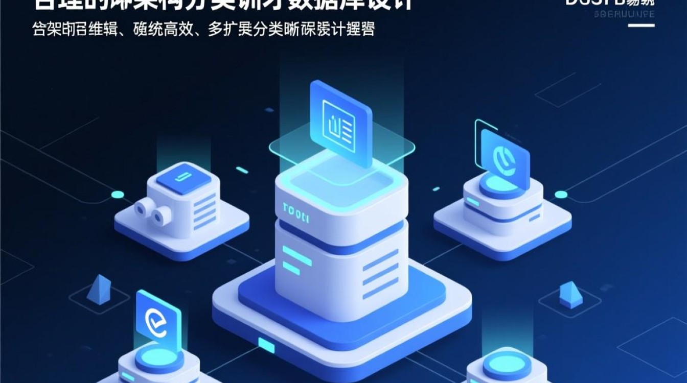 多个分类数据库设计图，如何实现高效关联与扩展？