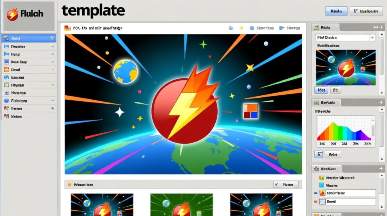 哪里能下载到免费又好用的flash网站模板？