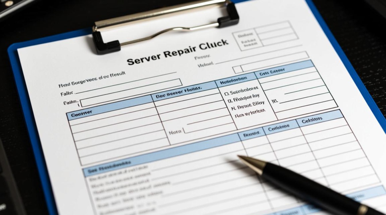 服务器维修单子怎么写才规范？模板和注意事项有哪些？