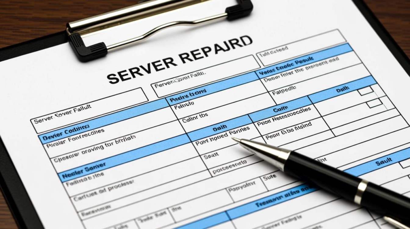 服务器维修单子怎么写才规范？模板和注意事项有哪些？