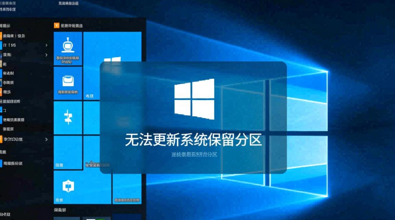 无法更新系统保留分区怎么办？解决方法是什么？