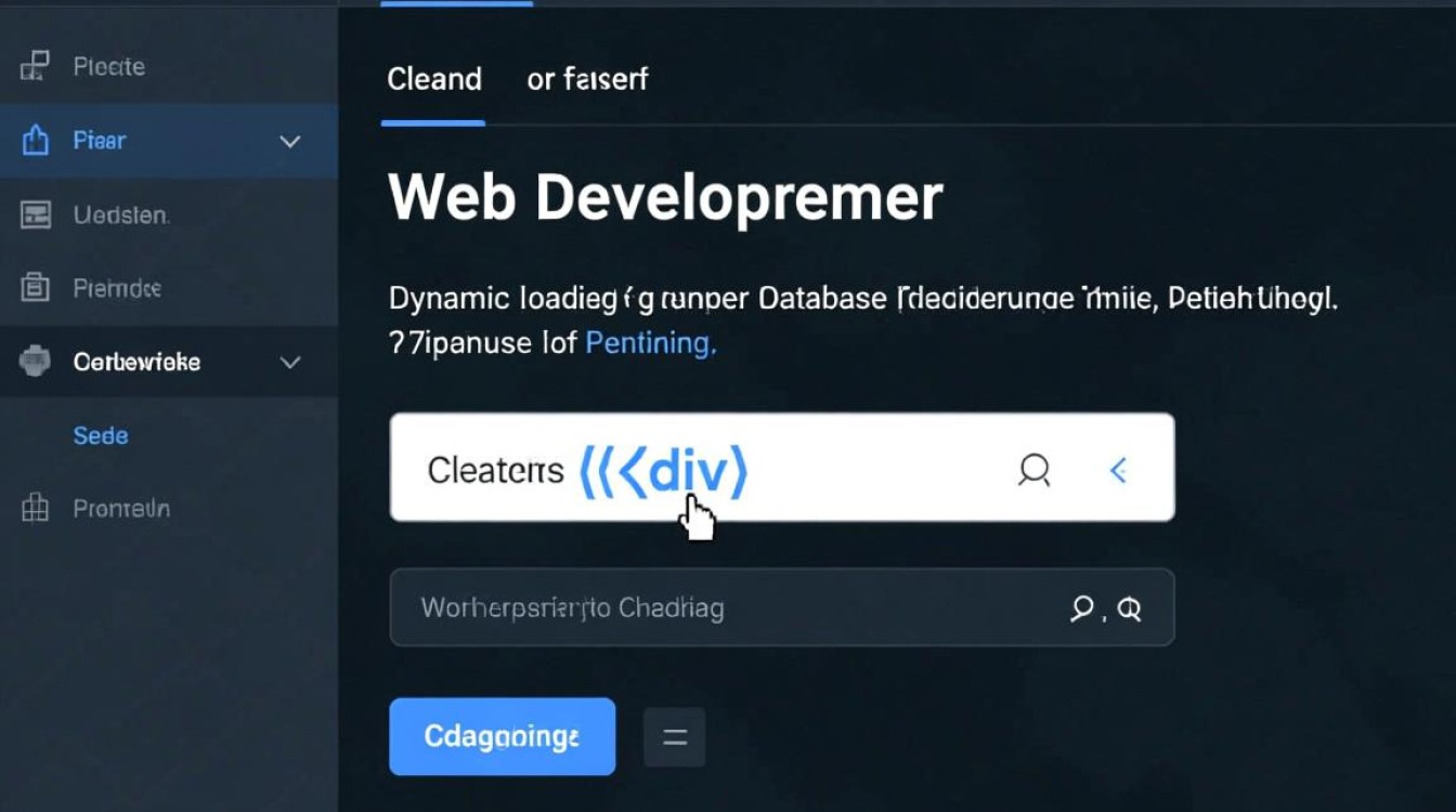 div里的数据库怎么清除？div里能存数据库吗？
