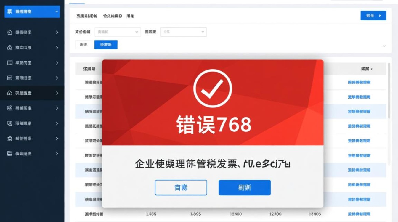 开票系统报错768怎么办？解决方法和步骤是什么？